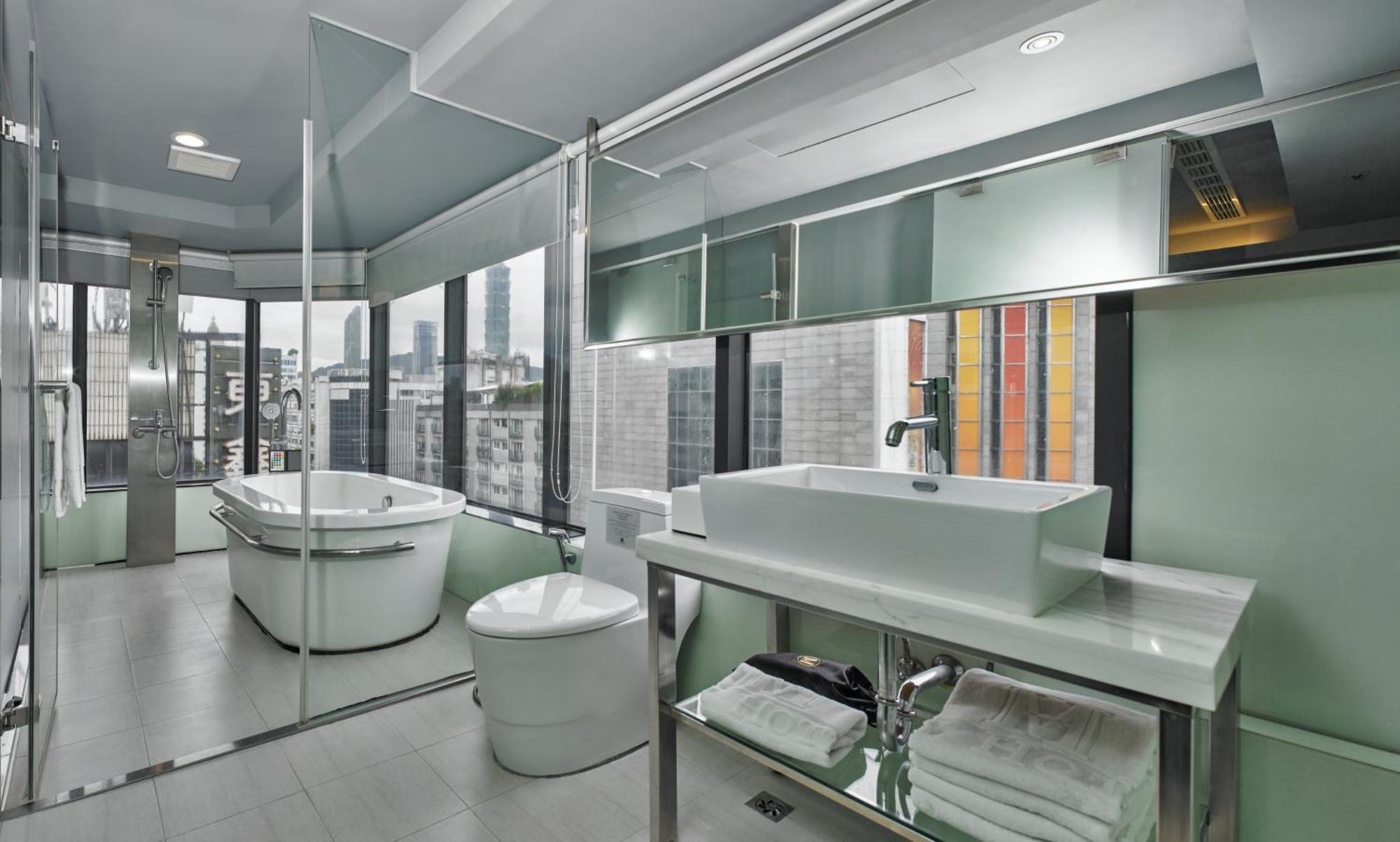 安庭台北商旅 Hotel Taipei Bagian luar foto